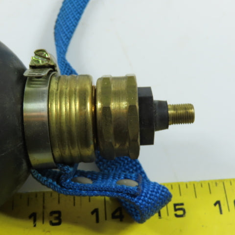 456 4-6" Inflatable Pneumatic Pipe Test Plug with Retrieval Strap