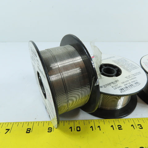 J.W. Harris 0308L12 ER308L Stainless Steel MIG Welding Wire 0.025" 2 Lb Lot/3