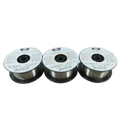 J.W. Harris 0308L12 ER308L Stainless Steel MIG Welding Wire 0.025" 2 Lb Lot/3