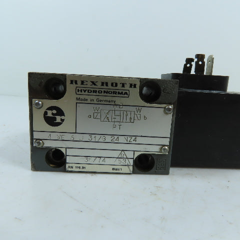 Rexroth GH35-4-S264 4WE6J31/G24NZ4 Hydraulic Directional Control Valve 24VDC