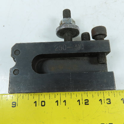 250-310 CXA #10 Knurling Turning & Facing Quick Change Tool Holder