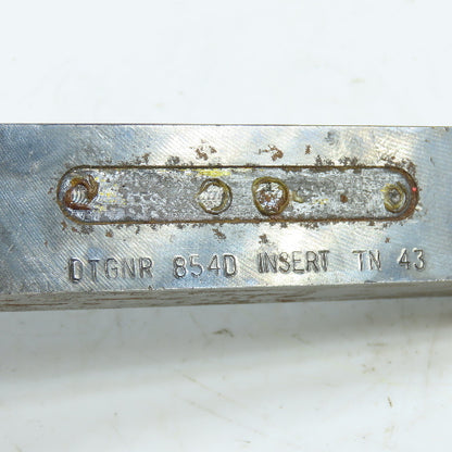 Kennametal DTGNR-854D Indexable Turning Tool Holder 1" Shank