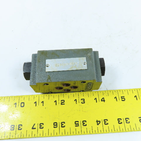 Hydro Norma Z2S6-1-60/V Pilot Operated Hydraulic Check Valve Sandwich Plate