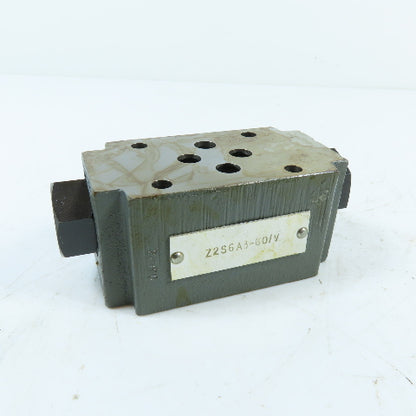 Hydro Norma Z2S6-1-60/V Pilot Operated Hydraulic Check Valve Sandwich Plate