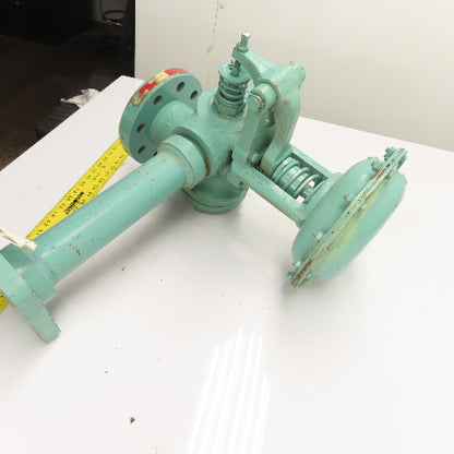 Copes-Vulcan Model 0A 2-1/2" Flanged Pneumatic Valve