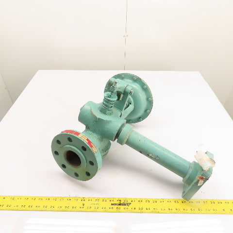 Copes-Vulcan Model 0A 2-1/2" Flanged Pneumatic Valve