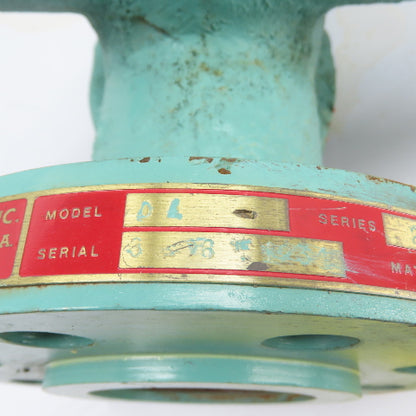 Copes-Vulcan Model 0A 2-1/2" Flanged Pneumatic Valve