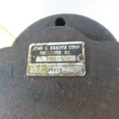 John S. Barnes 2386258 MBD-5008 24V DC Hydraulic Gear Pump Motor Assembly