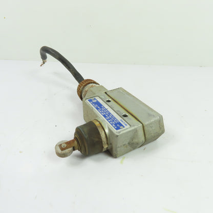 Micro Switch BZE6-2RN80 15A SPDT Roller Plunger Limit Switch 600VAC