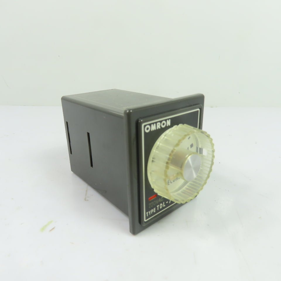 Omron TDL-7 0-5 Second Solid State Time Delay Relay 220VAC