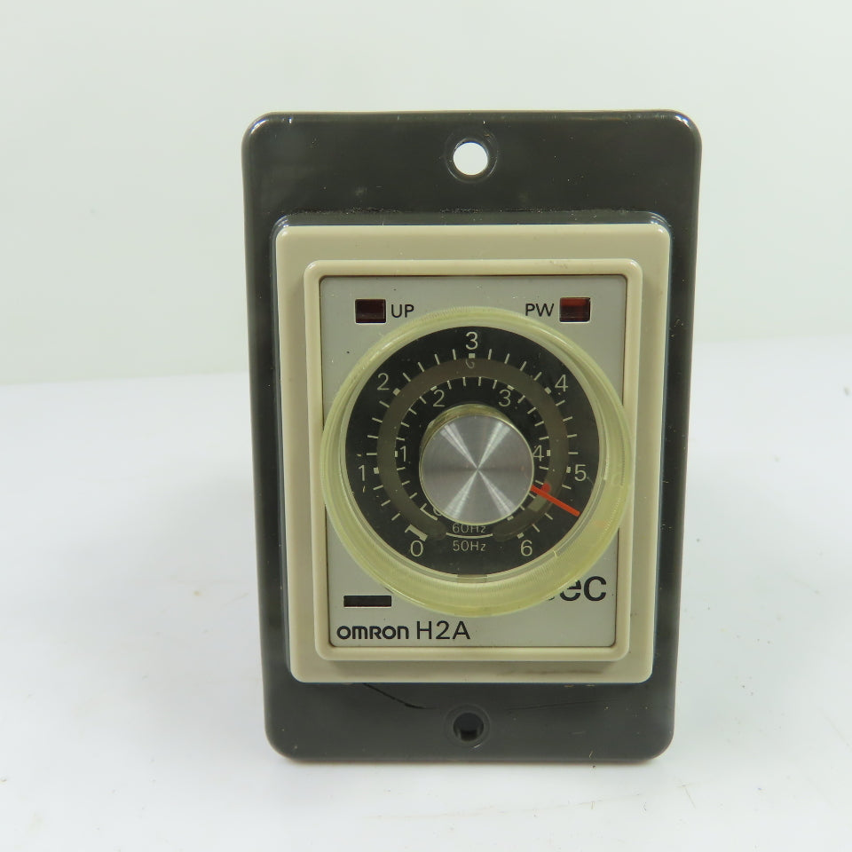 Omron H2A 0-6 Sec Motor Driven Timer Relay 220VAC