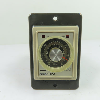 Omron H2A 0-6 Sec Motor Driven Timer Relay 220VAC