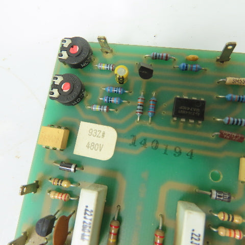 560A174U01 Circuit Board Card 480V