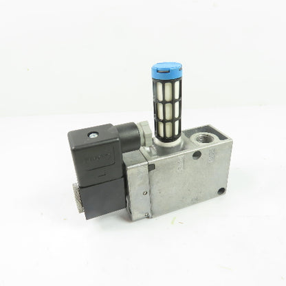 Festo 9964 MFH-3-1/4 3/2-Way Pneumatic Solenoid Valve 24V AC 1.5-8 Bar