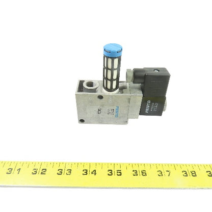 Festo 9964 MFH-3-1/4 3/2-Way Pneumatic Solenoid Valve 24V AC 1.5-8 Bar