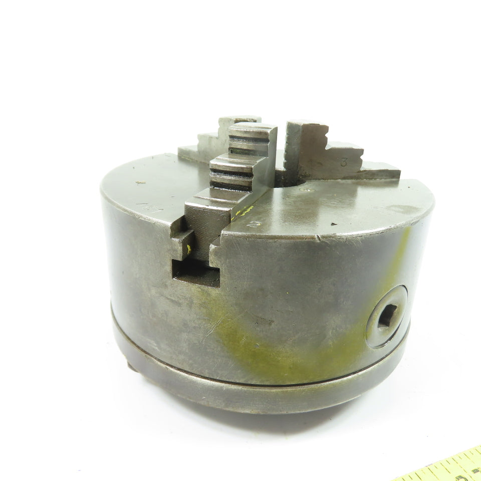 Vanco 6-1/2" OD 3-Jaw Self-Centering Scroll Lathe Chuck