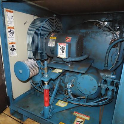 Quincy QMB15ACA12SF 15HP Rotary Screw Air Compressor 208-230V 3Ph 42185 Hrs