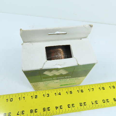 Weldmark 70S6-030-2 .030" ER70S6 Mild Steel MIG Welding Wire 2lb Spool