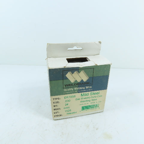 Weldmark 70S6-030-2 .030" ER70S6 Mild Steel MIG Welding Wire 2lb Spool