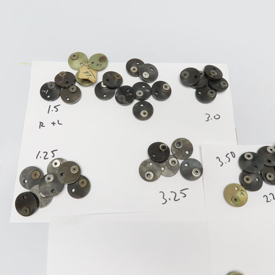 Misc. Lot Sizes Wire Magazine Guide Bushing Disc. For Simplex Rapid SP 1+2