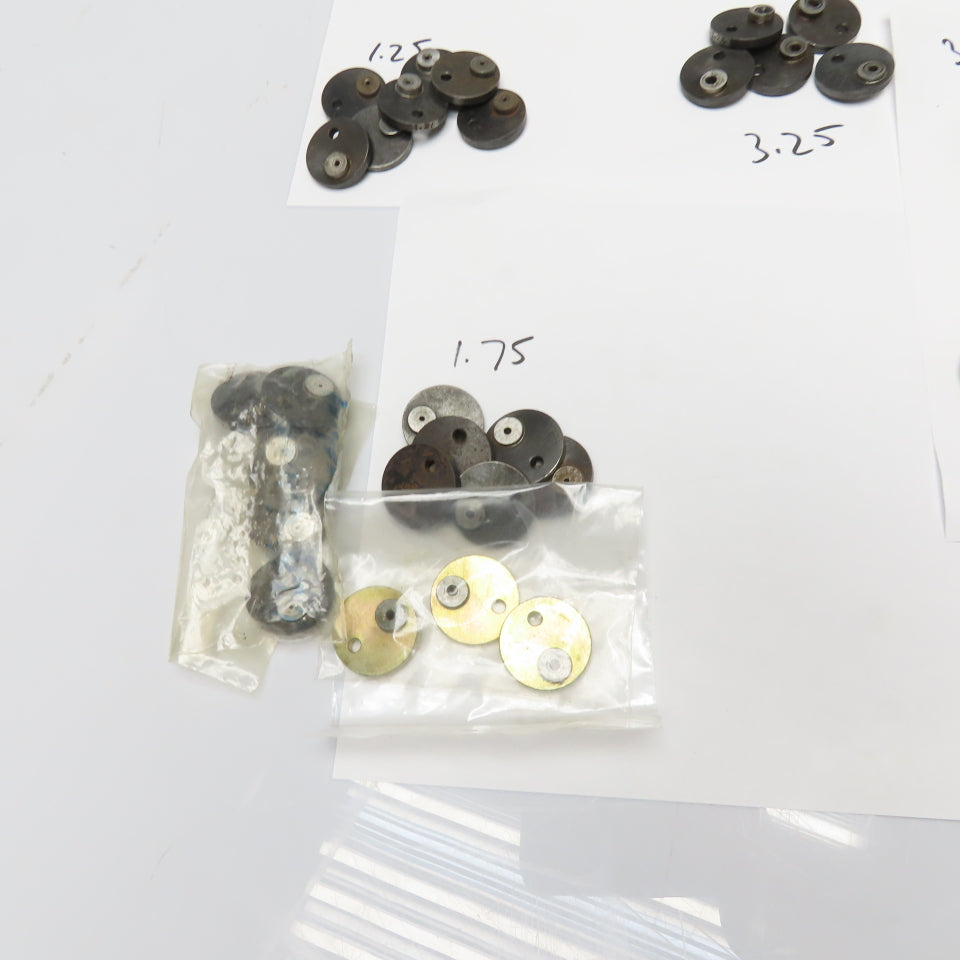 Misc. Lot Sizes Wire Magazine Guide Bushing Disc. For Simplex Rapid SP 1+2
