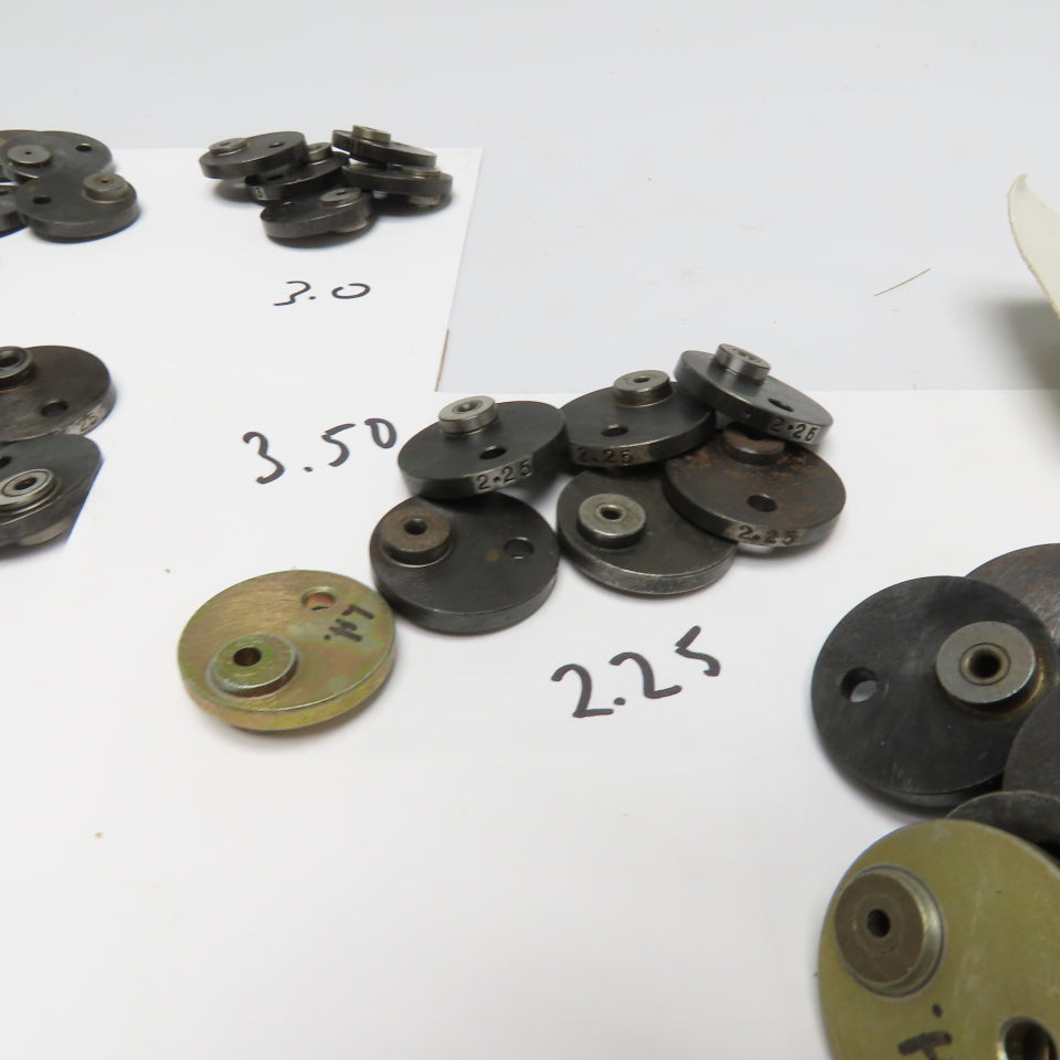 Misc. Lot Sizes Wire Magazine Guide Bushing Disc. For Simplex Rapid SP 1+2