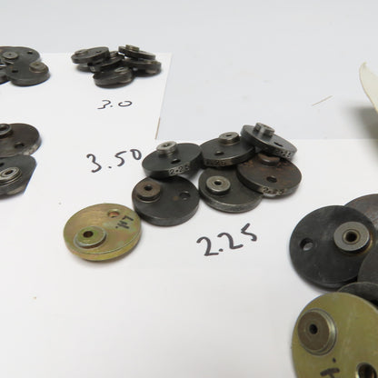 Misc. Lot Sizes Wire Magazine Guide Bushing Disc. For Simplex Rapid SP 1+2