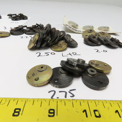 Misc. Lot Sizes Wire Magazine Guide Bushing Disc. For Simplex Rapid SP 1+2