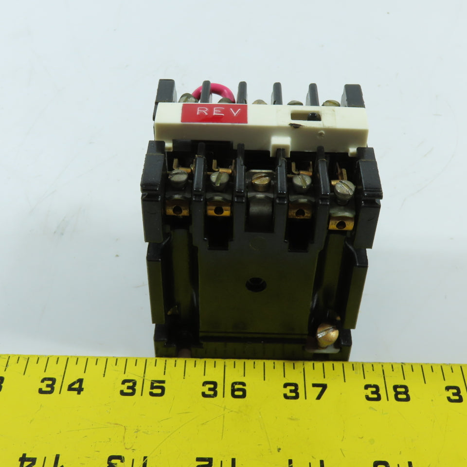 GE CR120A03122AA 3-Pole Industrial Control Relay 110/120V Coil