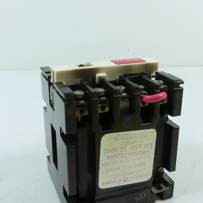 GE CR120A03122AA 3-Pole Industrial Control Relay 110/120V Coil