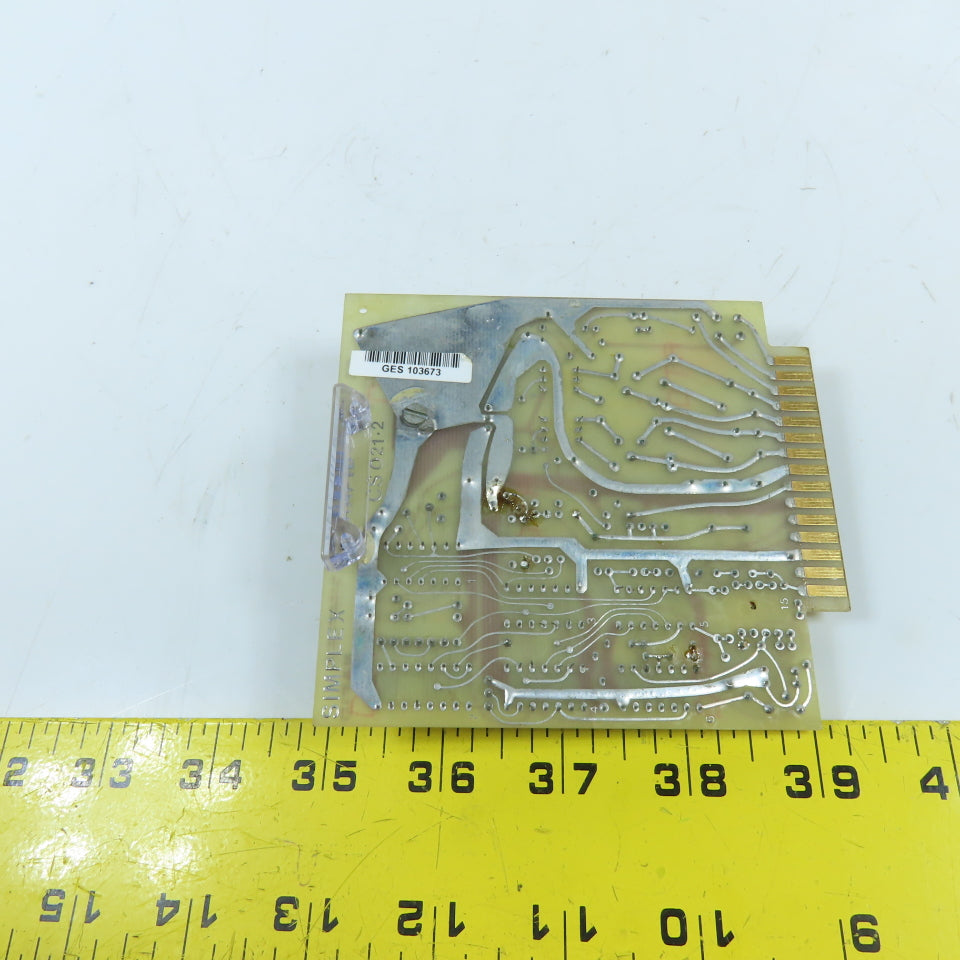 Simplex CFC 101 E CS 021-2 Control PCB Circuit Board Card
