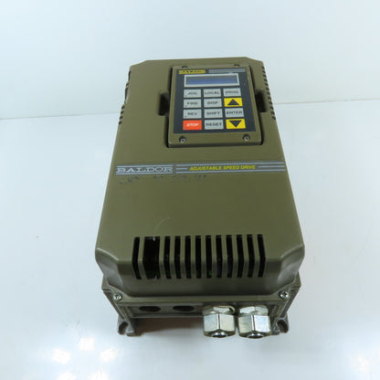 Baldor ID15H202-E 2/3HP AC Adjustable Speed Drive 230VAC 3Ph 0-400Hz Output