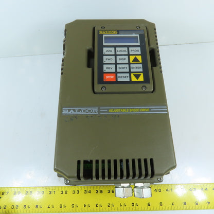 Baldor ID15H202-E 2/3HP AC Adjustable Speed Drive 230VAC 3Ph 0-400Hz Output
