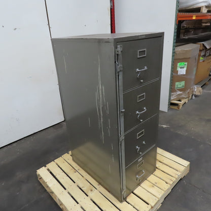 Shaw-Walker N/A 4-Drawer Vertical File Cabinet Fireproof 1-Hour