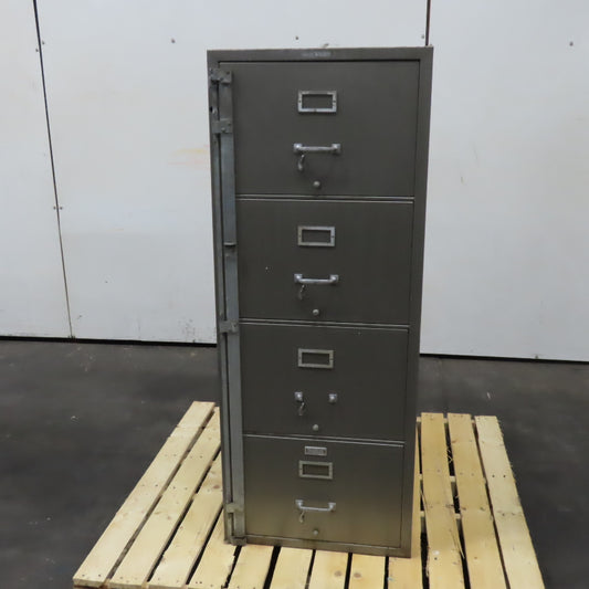 Shaw-Walker N/A 4-Drawer Vertical File Cabinet Fireproof 1-Hour