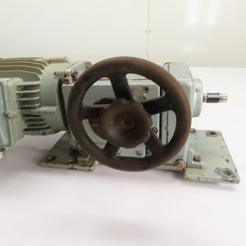 Heynau 5-V1M 3/4HP Variable Speed Gear Motor 230/460V 3Ph (Parts/Repair)