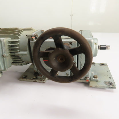 Heynau 5-V1M 3/4HP Variable Speed Gear Motor 230/460V 3Ph (Parts/Repair)