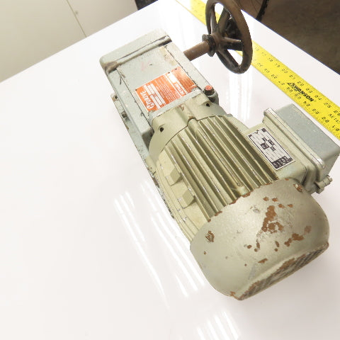 Heynau 5-V1M 3/4HP Variable Speed Gear Motor 230/460V 3Ph (Parts/Repair)