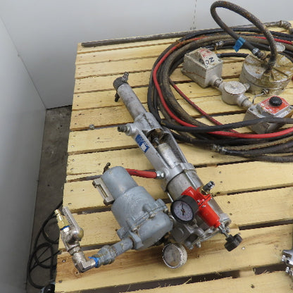 Spee-Flo 344-151 Paint Spray 311-135 Pump W/ Hoses And Spray Gun