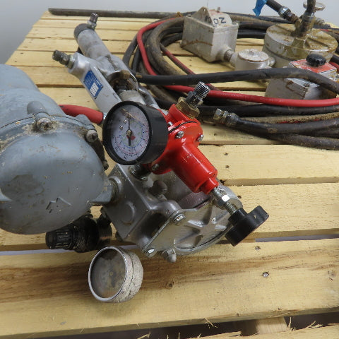 Spee-Flo 344-151 Paint Spray 311-135 Pump W/ Hoses And Spray Gun