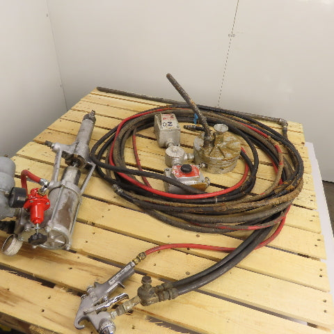 Spee-Flo 344-151 Paint Spray 311-135 Pump W/ Hoses And Spray Gun