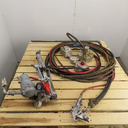 Spee-Flo 344-151 Paint Spray 311-135 Pump W/ Hoses And Spray Gun