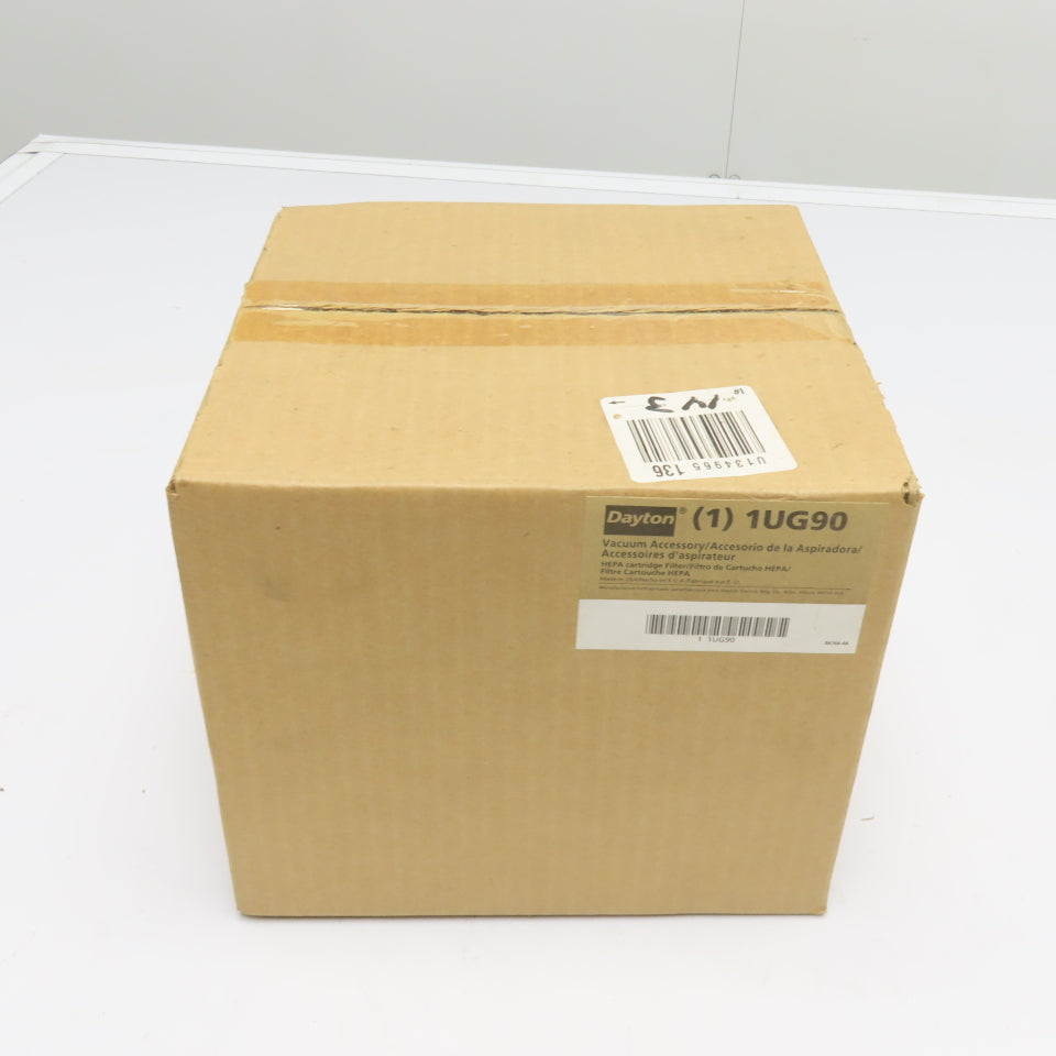 Dayton 1UG90 Vacuum Accessory HEPA Cartridge Filter