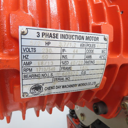 Black Bear YSSD-300 3 Metric Ton Dual Speed Electric Chain Hoist 230V 3Ph 6600lb
