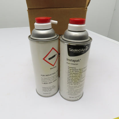 Sealed Air 7025AA-04 Instapak Port Cleaner Level 1 Aerosol 14 oz Lot Of 2