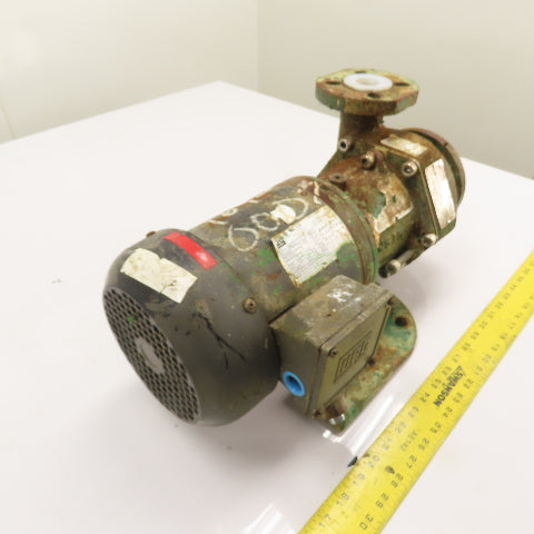 Ansimag KM1515C01AA41115 1/2HP Mag Drive Centrifugal Pump 230/460V 3Ph