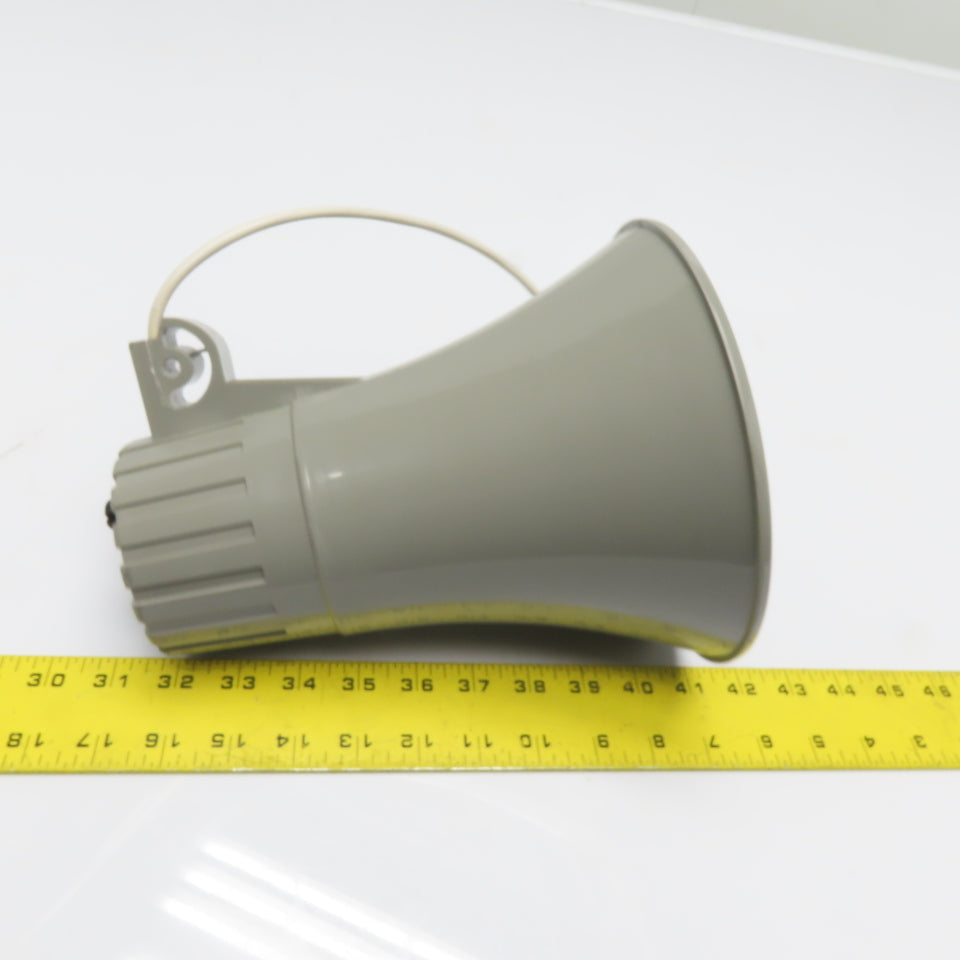 Atlas Sound GA-15T 15W Horn Loudspeaker 8 Ohm Direct 70V / 25V Transformer