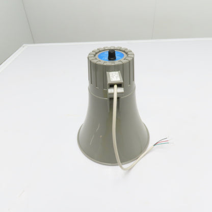Atlas Sound GA-15T 15W Horn Loudspeaker 8 Ohm Direct 70V / 25V Transformer