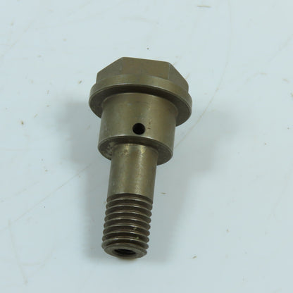M12x1.75 Male Hardened Banjo Bolt M6x1.0 Internal Thread 20mm Shoulder 40mm OAL
