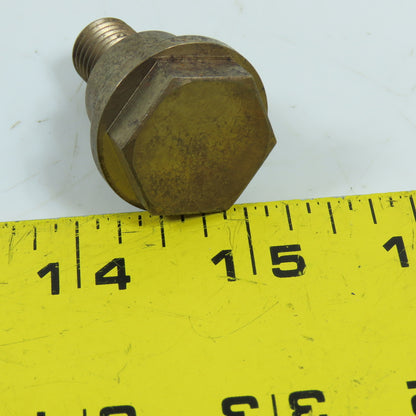 M12x1.75 Male Hardened Banjo Bolt M6x1.0 Internal Thread 20mm Shoulder 32mm OAL